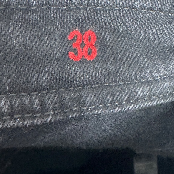 Sezane Jeans Womens Size 28 Wide Leg French Denim Minimalist Stretch Le Crop 38 - Picture 8 of 16